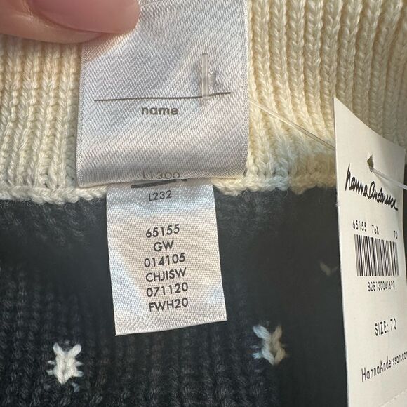 NWT Hanna Andersson - Cream Sweater - 100% Cotton - 6-12M - Picture 7 of 7